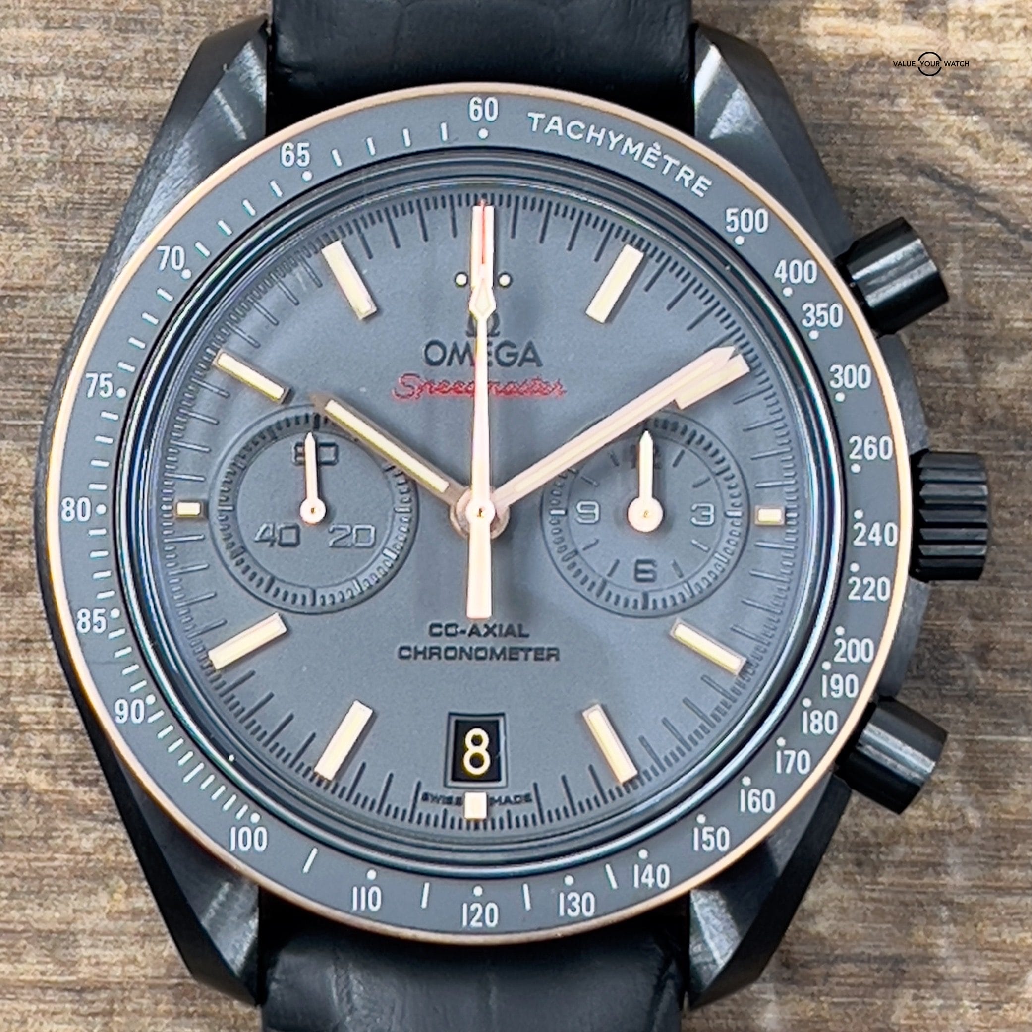 OMEGA Speedmaster Dark Side of the Moon Sedna Black Co Axial