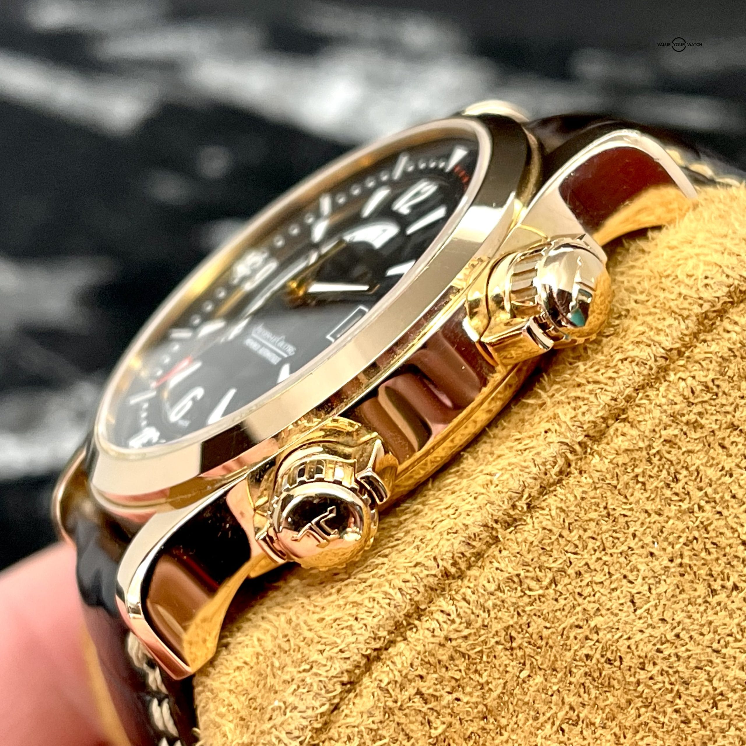 Jaeger lecoultre master compressor rose cheap gold