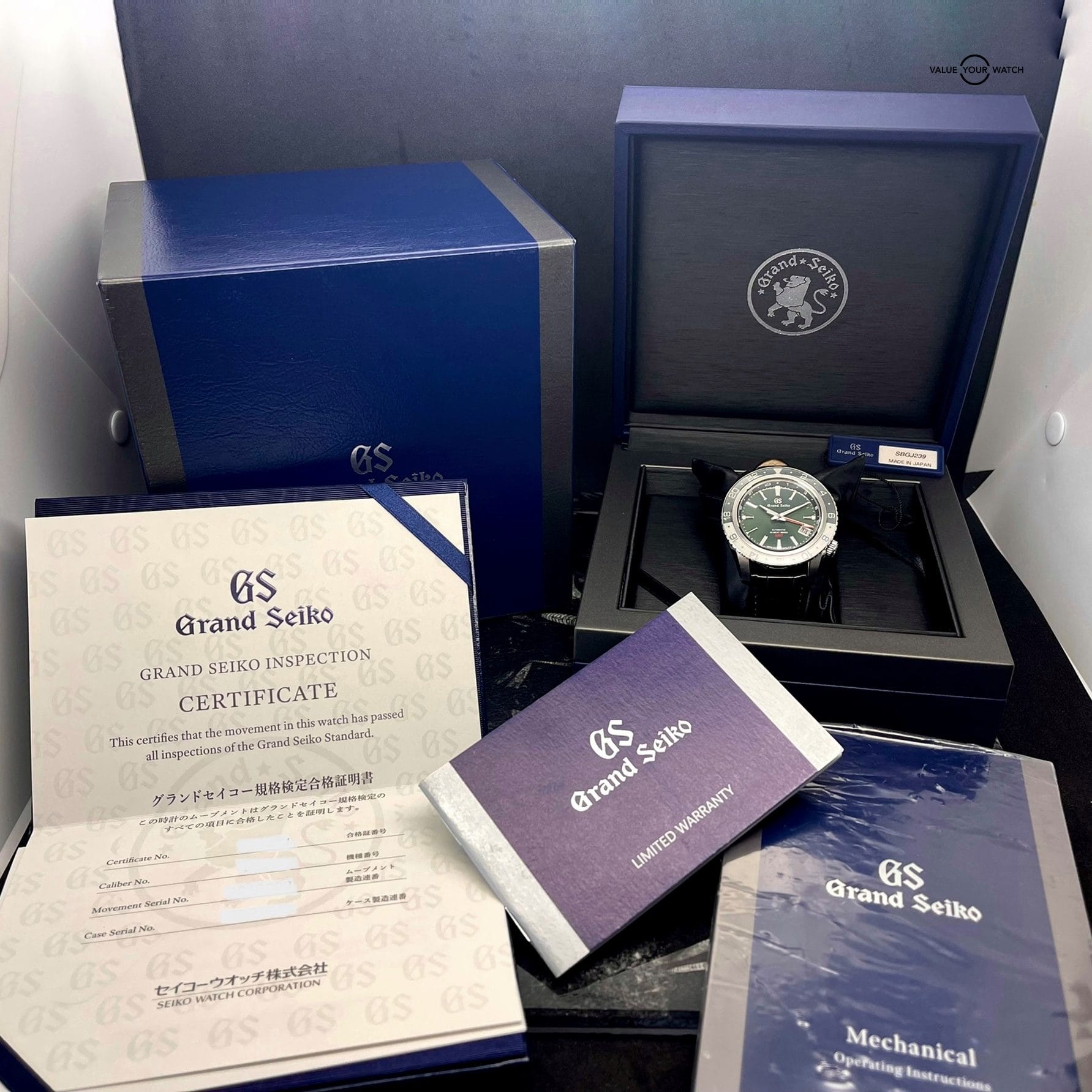 Grand Seiko Hi-Beat 36000 GMT Triple Time - SBGJ239 - Image 2