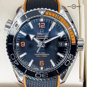 OMEGA Seamaster Planet Ocean 600M Co-Axial Master Chronometer Black 43.5 MM