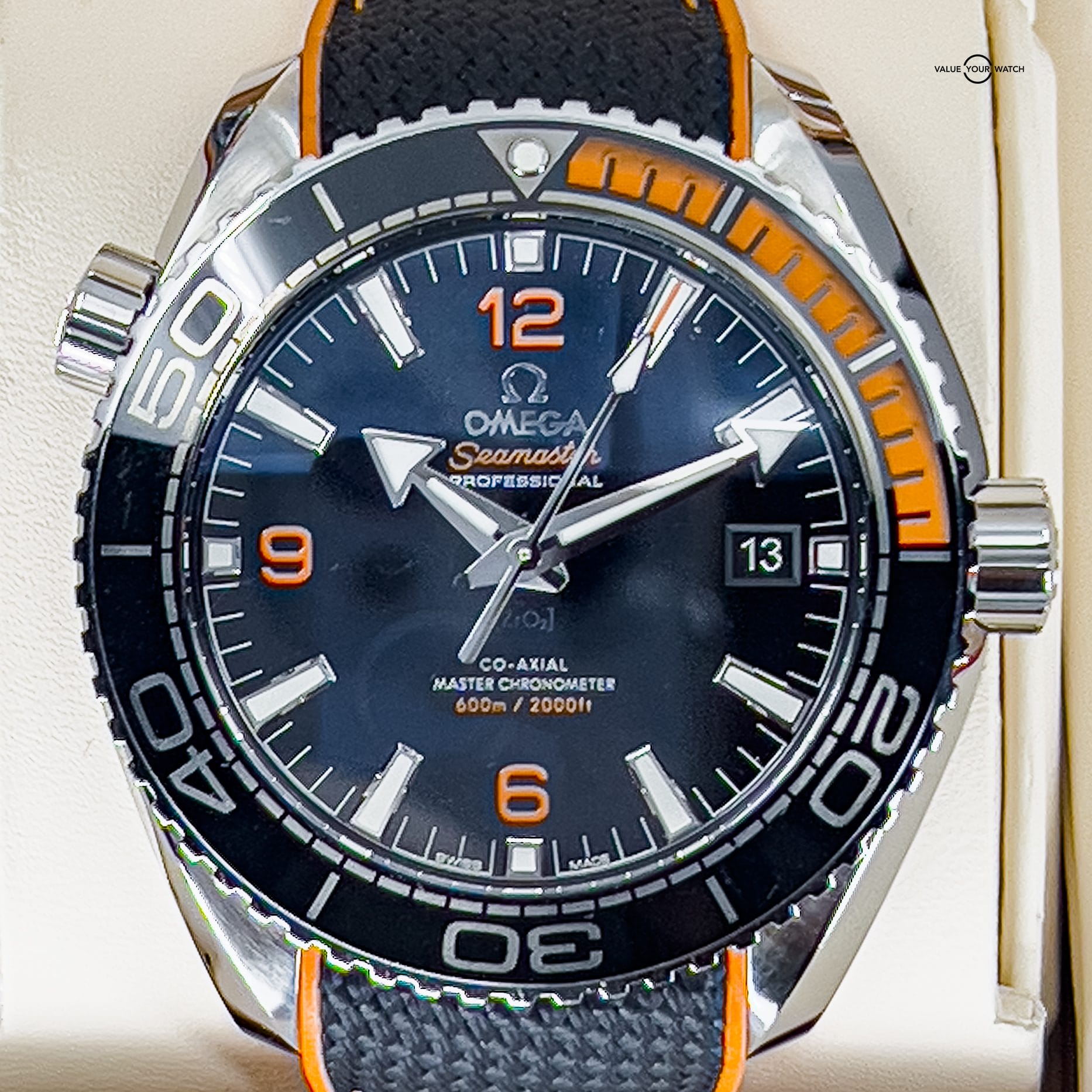 OMEGA Seamaster Planet Ocean 600M Co-Axial Master Chronometer Black 43.5 MM