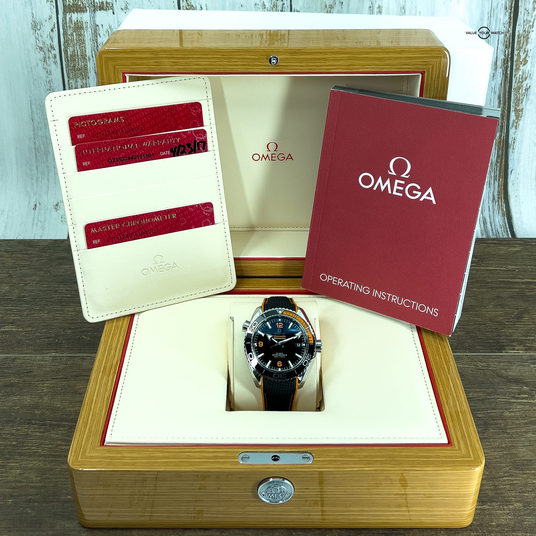 OMEGA Seamaster Planet Ocean 600M Co-Axial Master Chronometer Black 43.5 MM