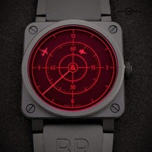 Bell & Ross Red Radar Ceramic BR 03-92 LE 999 Pieces BOXES/PAPERS!