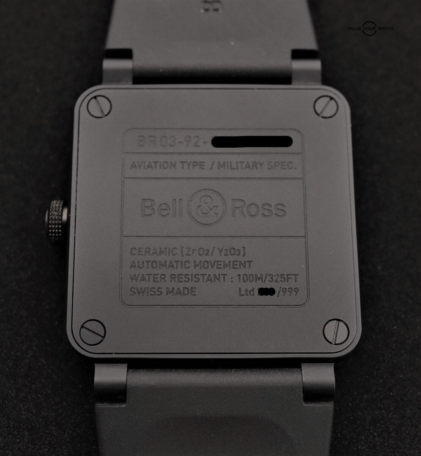 Bell & Ross Red Radar Ceramic BR 03-92 LE 999 Pieces BOXES/PAPERS! - Image 8