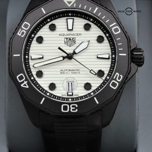 Tag Heuer Aquaracer 43mm Professional 300M Night Diver WBP201D.FT6197 BOXES/PAPERS!