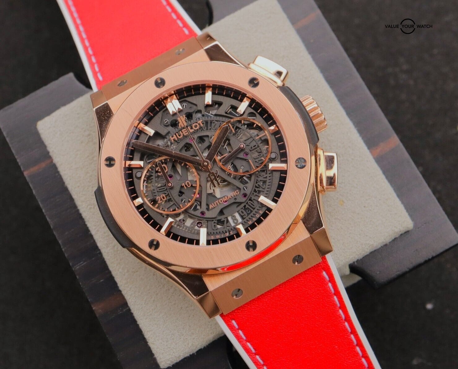Hublot - Classic Fusion 45mm Red Gold and Ceramic