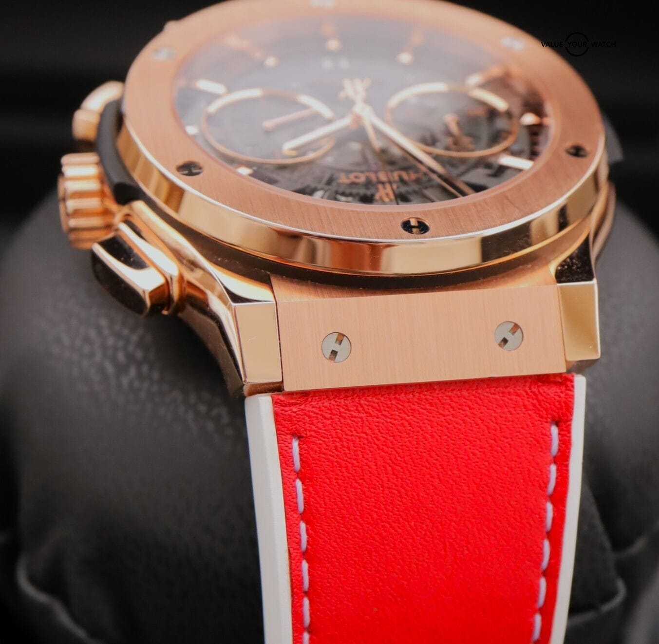 Hublot Classic Fusion Aerofusion 45mm 18K Rose Gold Skeleton Dial Boxes/Papers! - Image 13