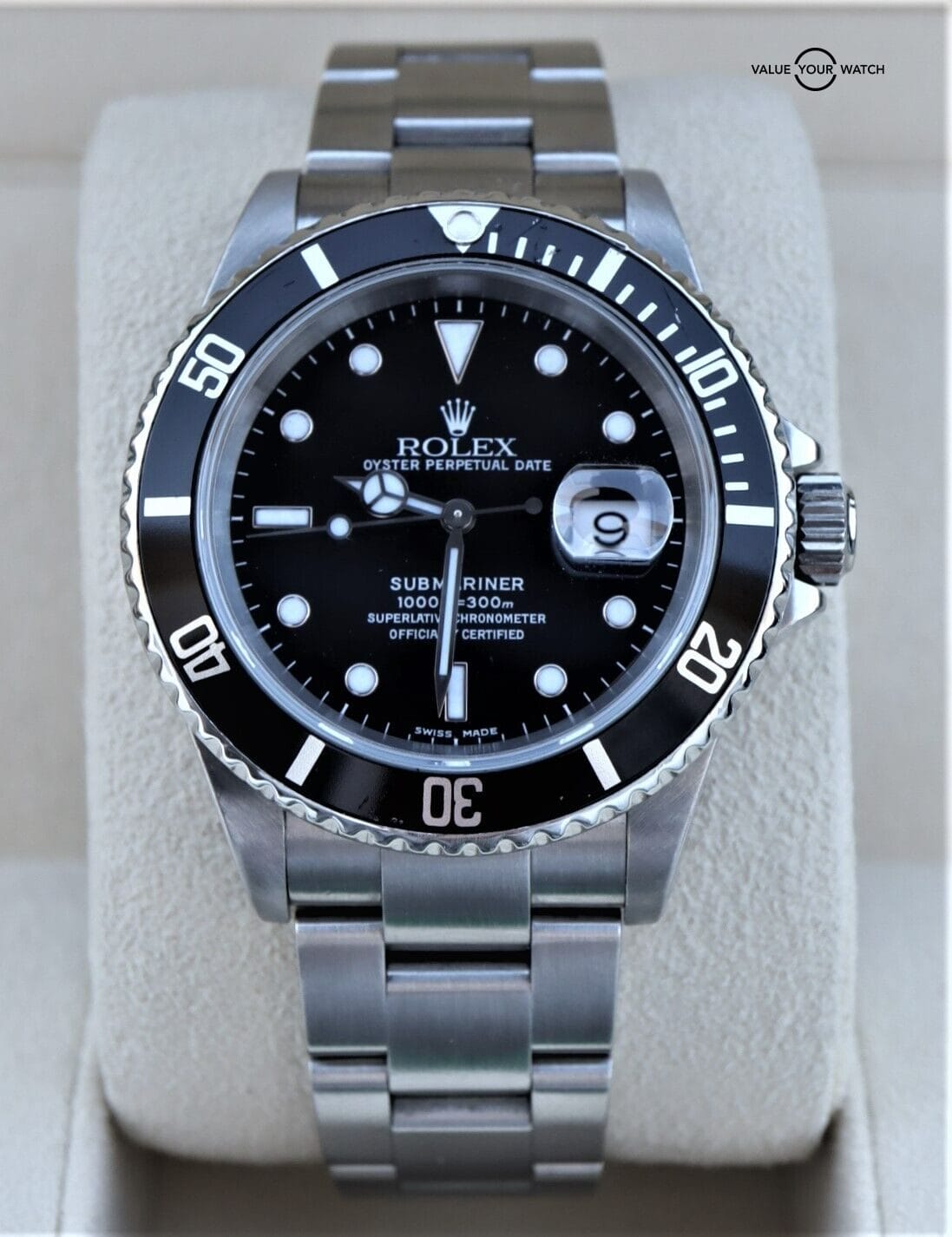 Rolex Submariner Date 16610 40mm Stainless Steel Black Dial - Image 4
