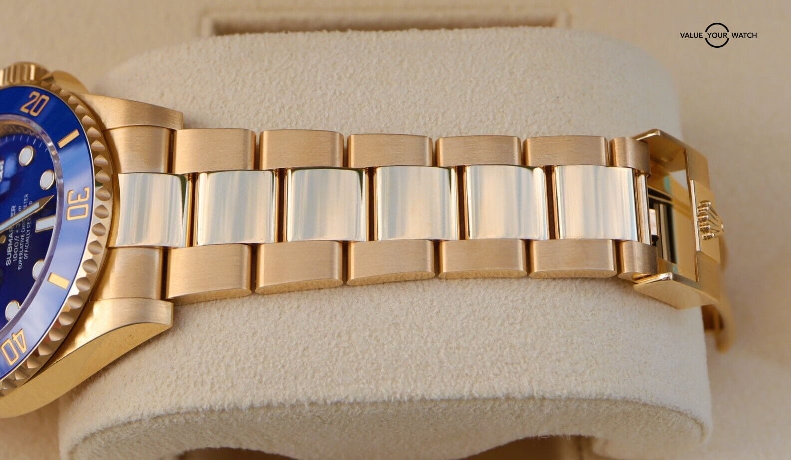 Rolex Submariner Date 126618LB 41mm 18k Yellow Gold Blue Dial Unworn Dec 2022 - Image 9