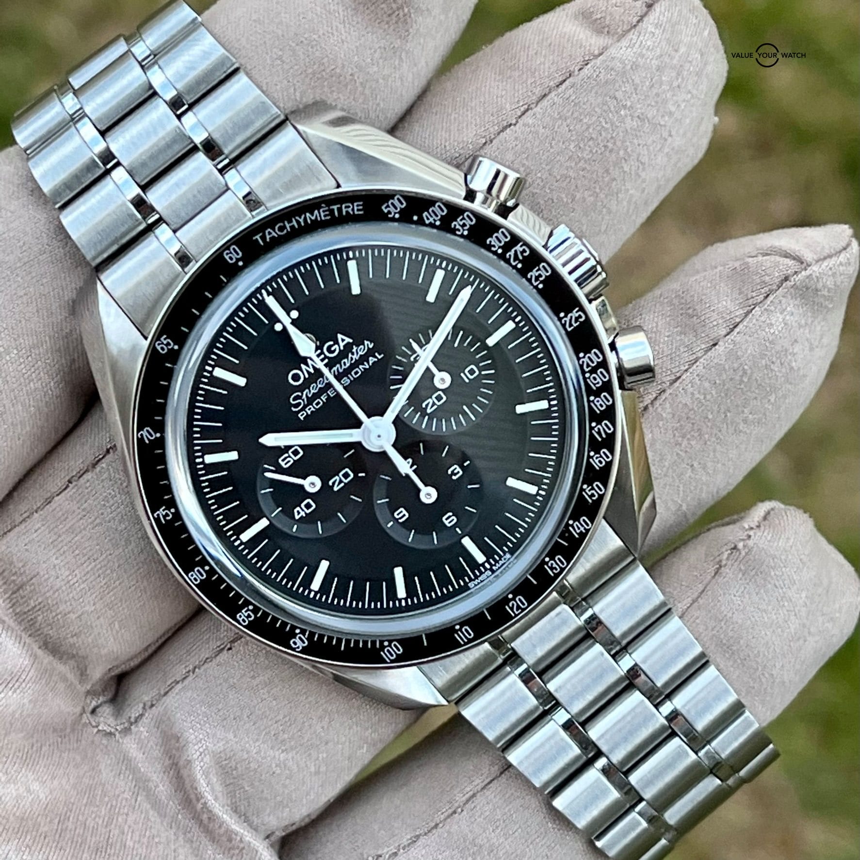 2021 42mm Omega Speedmaster Professional Moonwatch Sapphire Sandwich Box/Papers $7,200 MSRP - Image 3