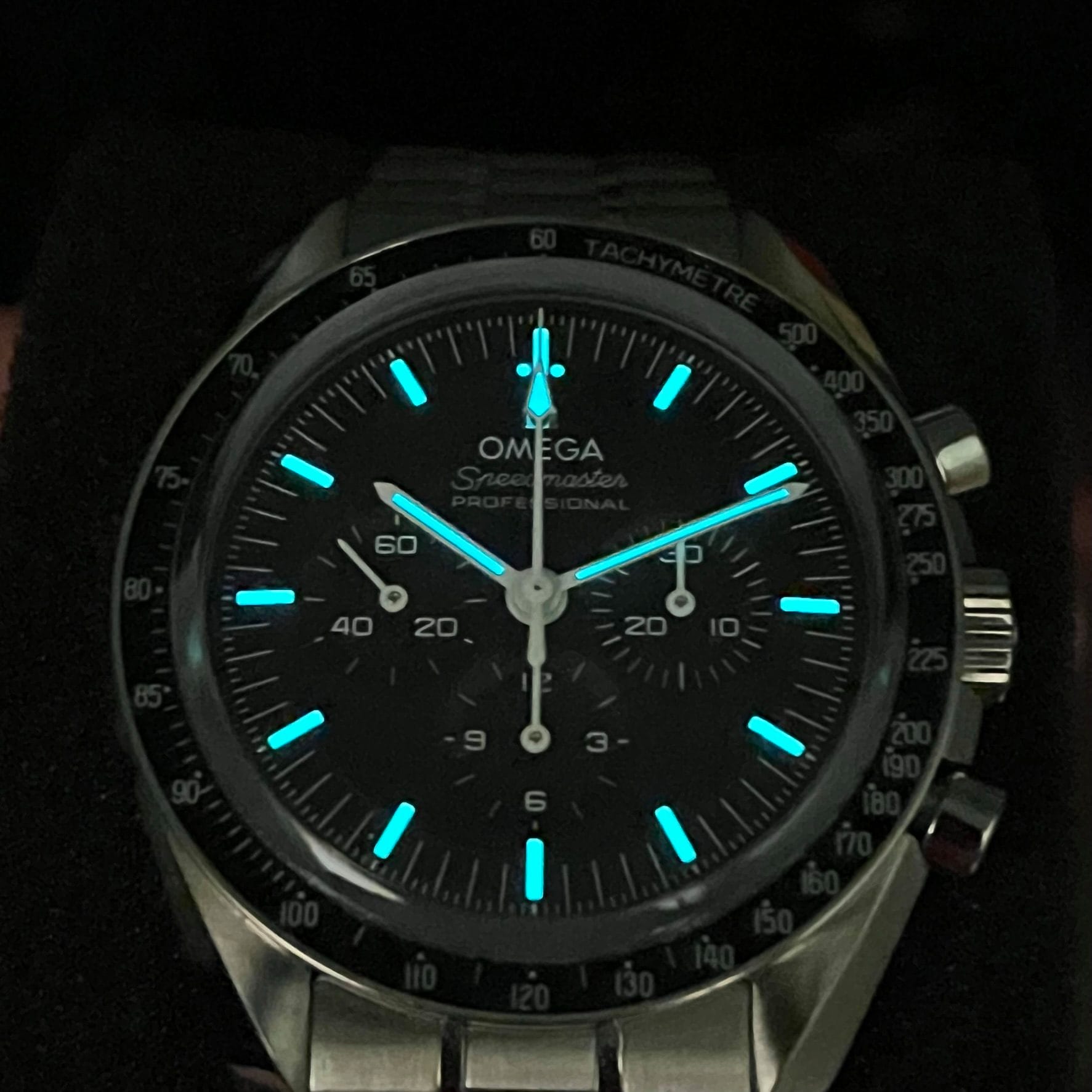 2021 42mm Omega Speedmaster Professional Moonwatch Sapphire Sandwich Box/Papers $7,200 MSRP - Image 9