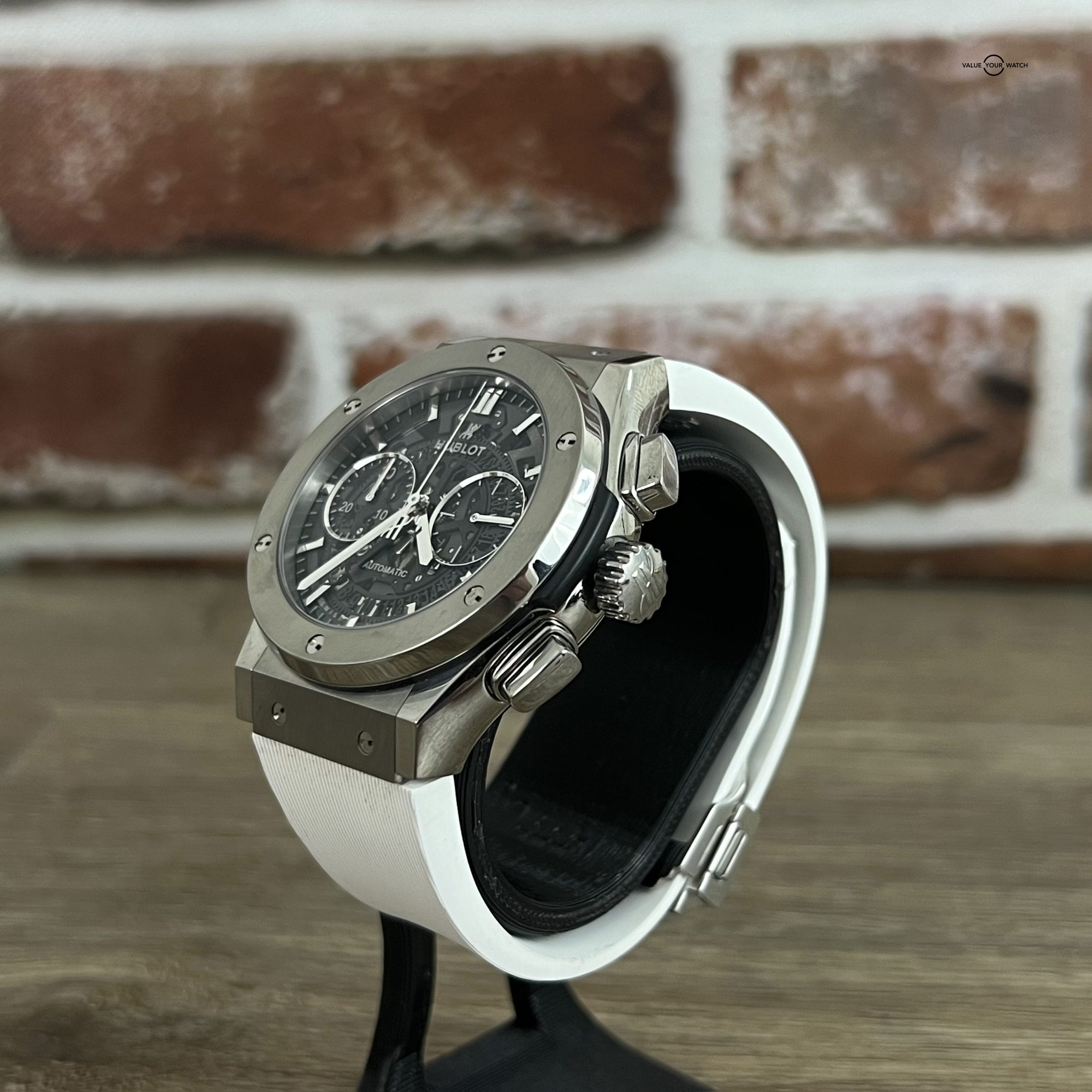 Hublot Classic Fusion Aerofusion 45mm Titanium Skeleton dial 525