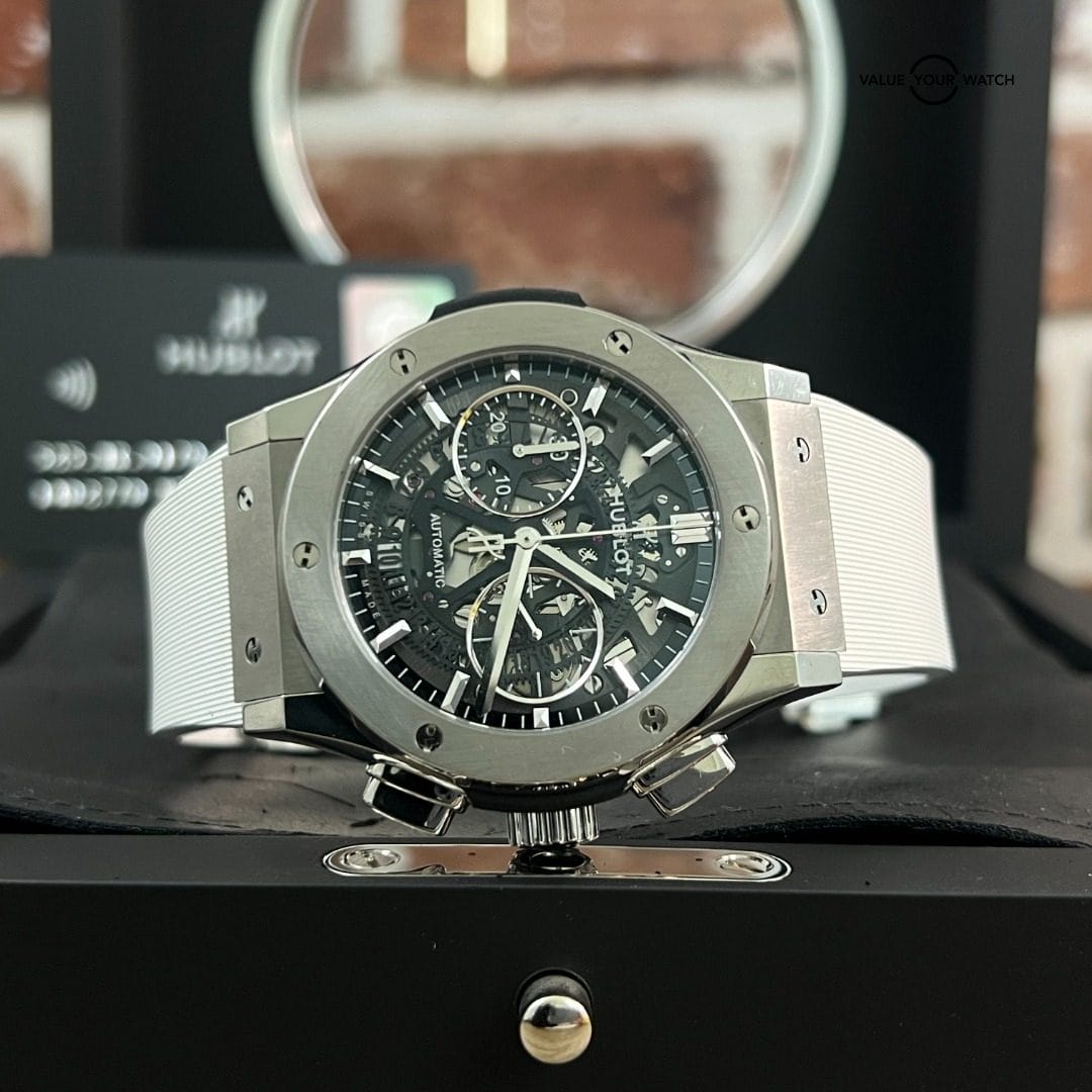 Hublot Classic Fusion Aerofusion 45mm Titanium Skeleton dial 525.NX.3270.LR - Image 2