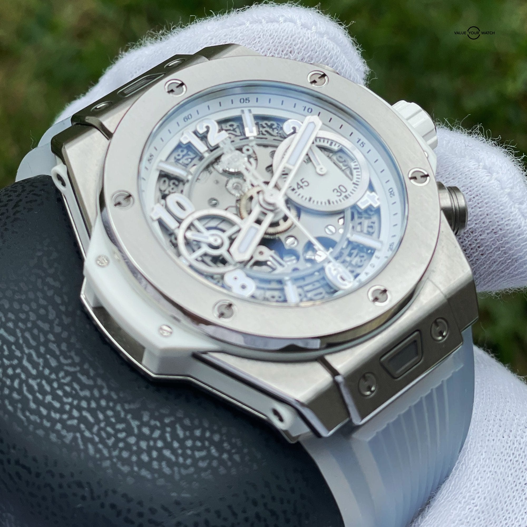 Hublot Big Bang Unico White Titanium 42MM Chronograph 441.NE.2010.RW - Image 3