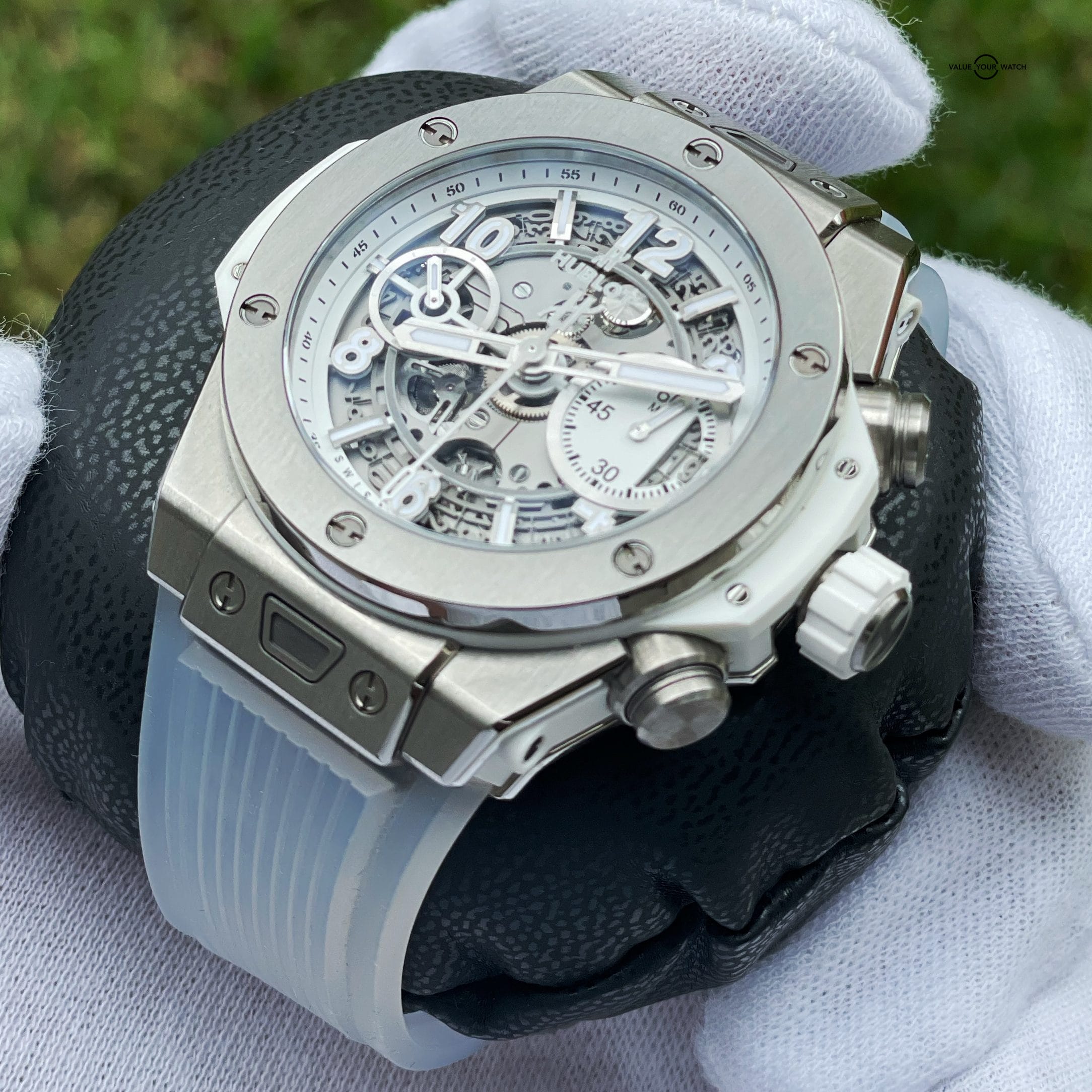 Hublot Big Bang Unico White Titanium 42MM Chronograph 441.NE.2010.RW - Image 5