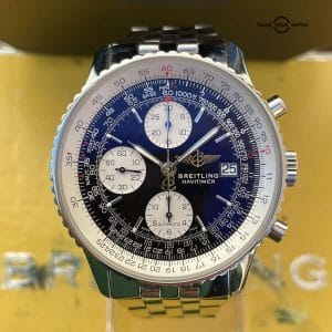 BREITLING Old Navitimer A13322 42mm Chronograph Chronometer Black Dial Automatic