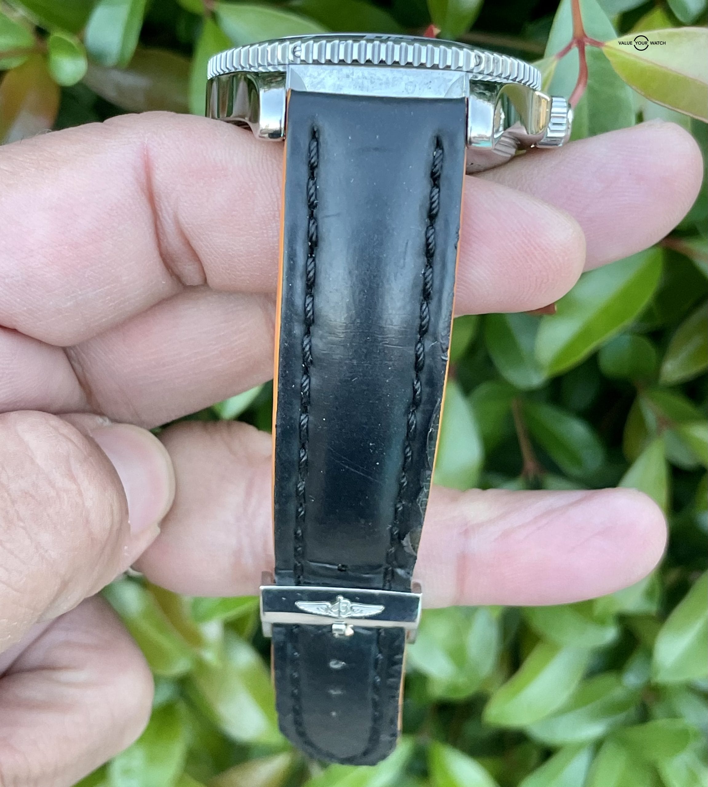 BREITLING Super Ocean Orange Abyss Black 42 Automatic A17364 Superocean Limited - Image 6