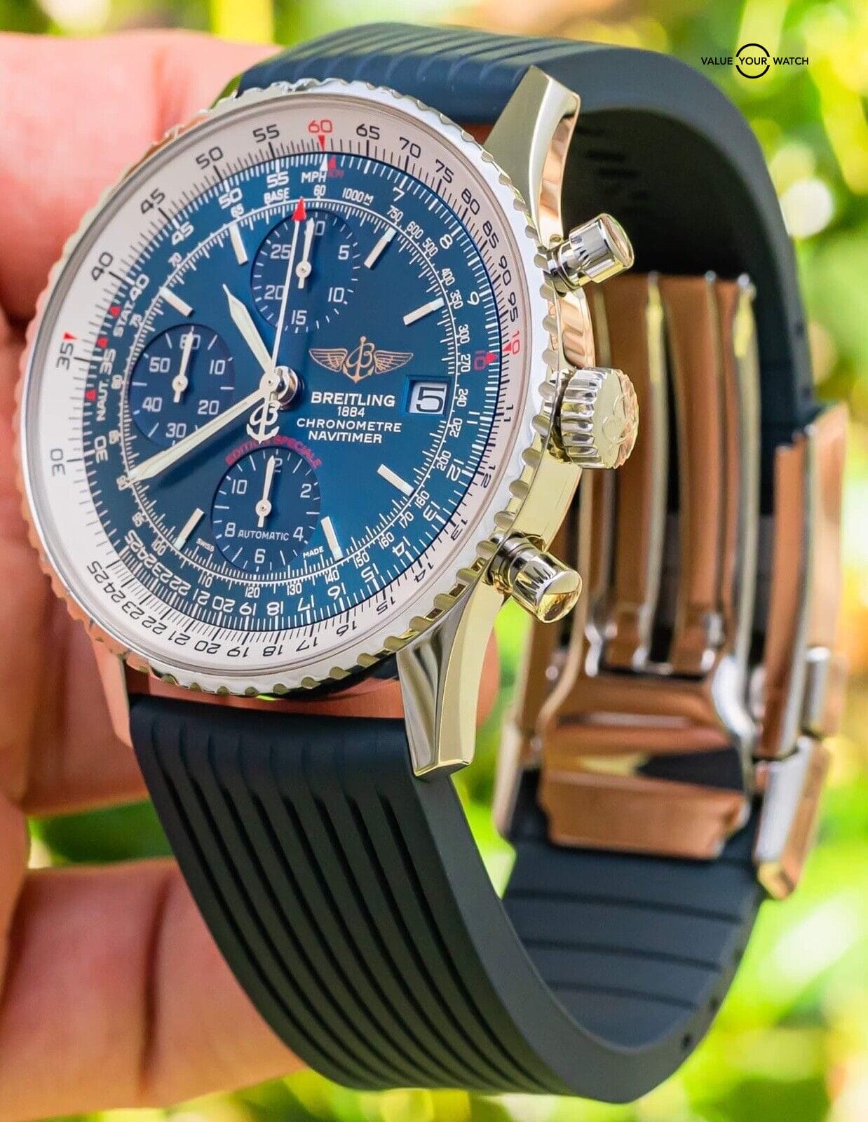 Breitling navitimer 2024 heritage blue