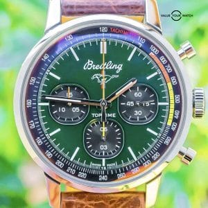 Breitling Top Time Ford Mustang Capsule Green BNIB Unworn Complete A253101A1L1X1