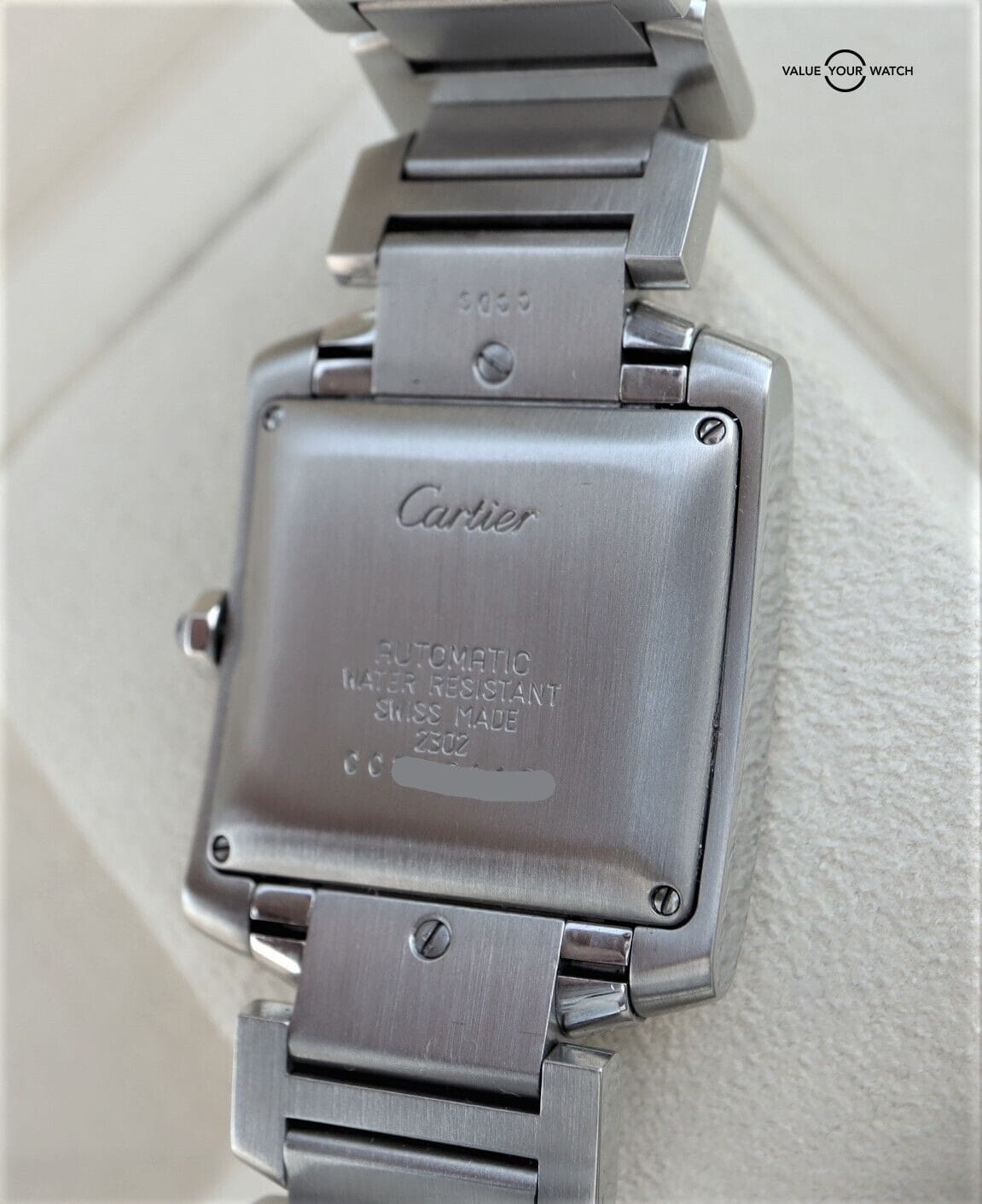 Cartier Tank Francaise Large Automatic Stainless Steel W51002Q3 - Image 8