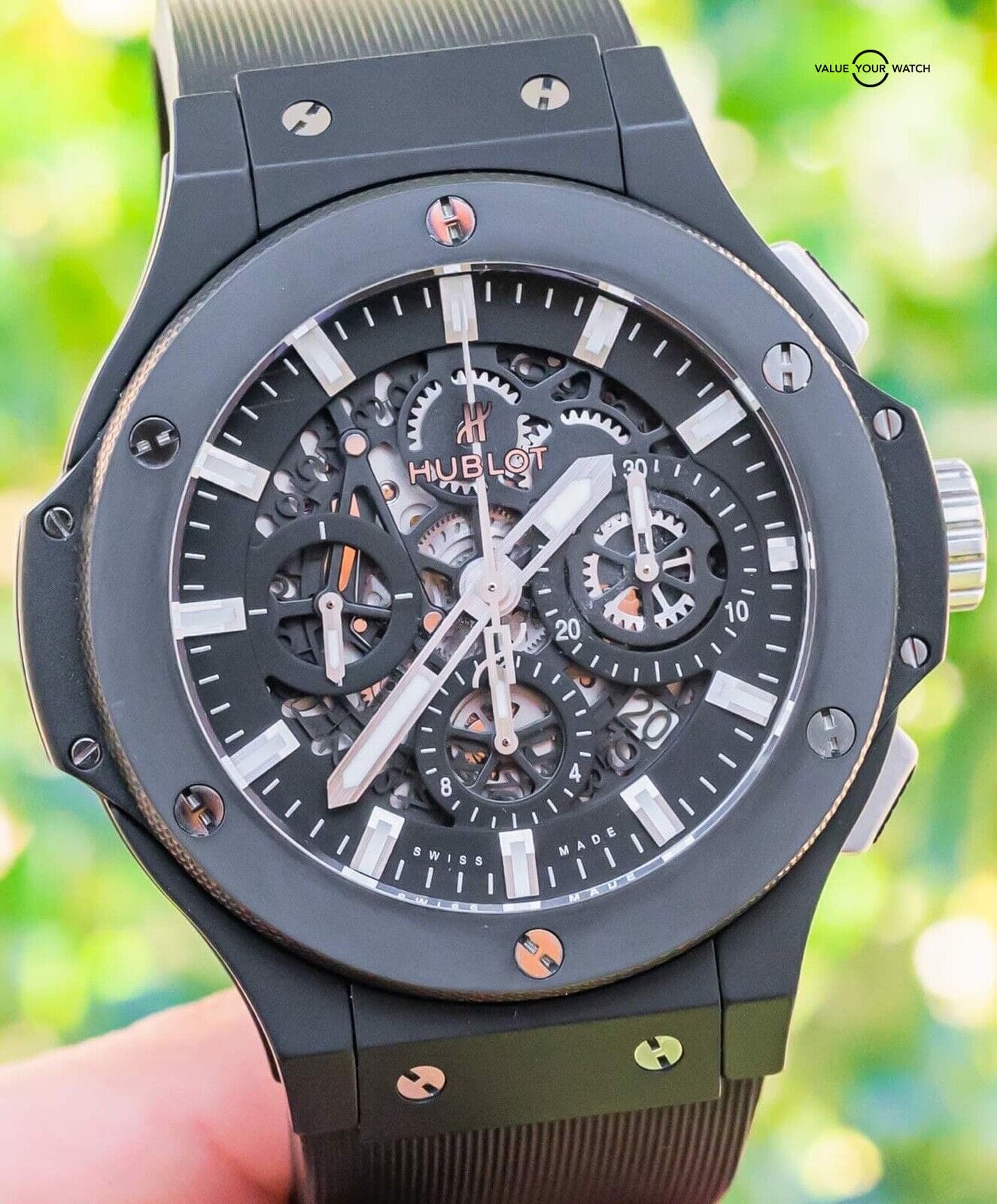 Hublot big bang discount aero bang black magic