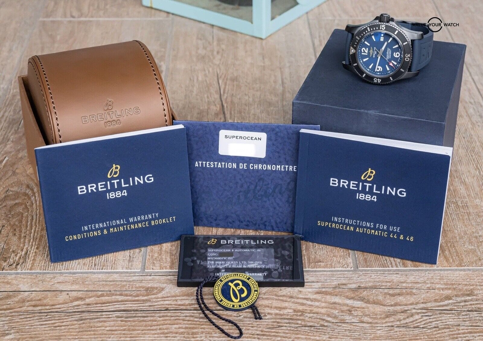 Breitling superocean online box