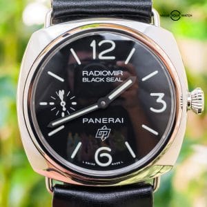 Panerai 380 Radiomir Black Seal 45 Black Complete Box PAM00380 PAM380 PAM 00380