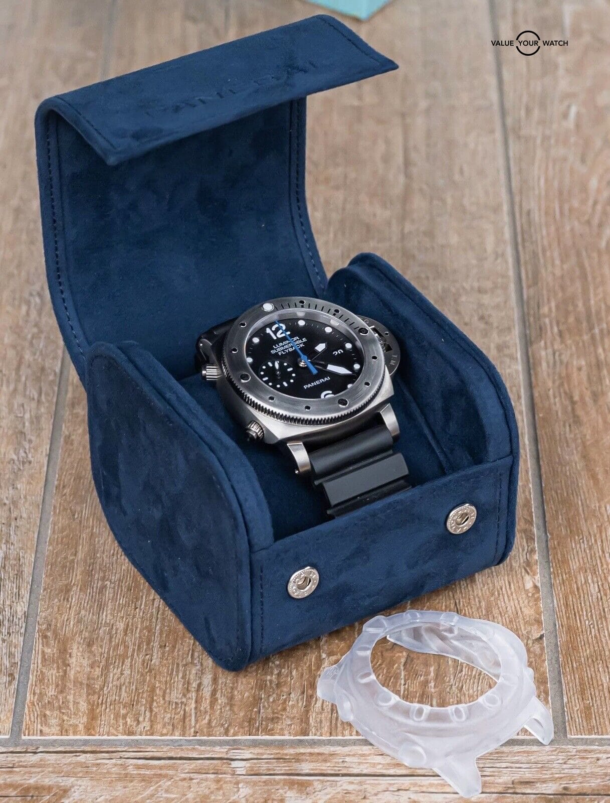 Panerai 614 Luminor Submersible Chrono Flyback 15K MSRP PAM00614