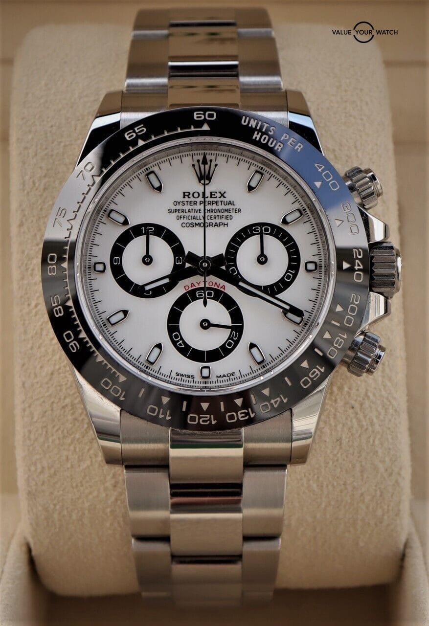 Rolex Cosmograph Daytona 116500LN White Ceramic Panda 2020 BOXES/PAPERS! - Image 6