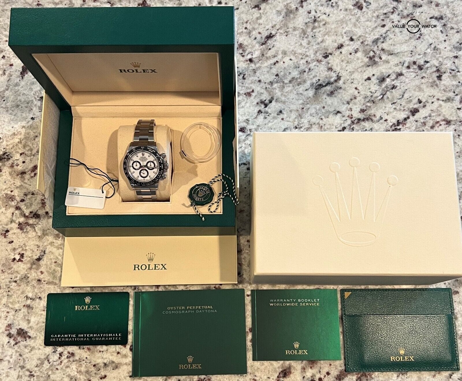 Rolex Cosmograph Daytona 116500LN White Ceramic Panda 2020 BOXES/PAPERS! - Image 15