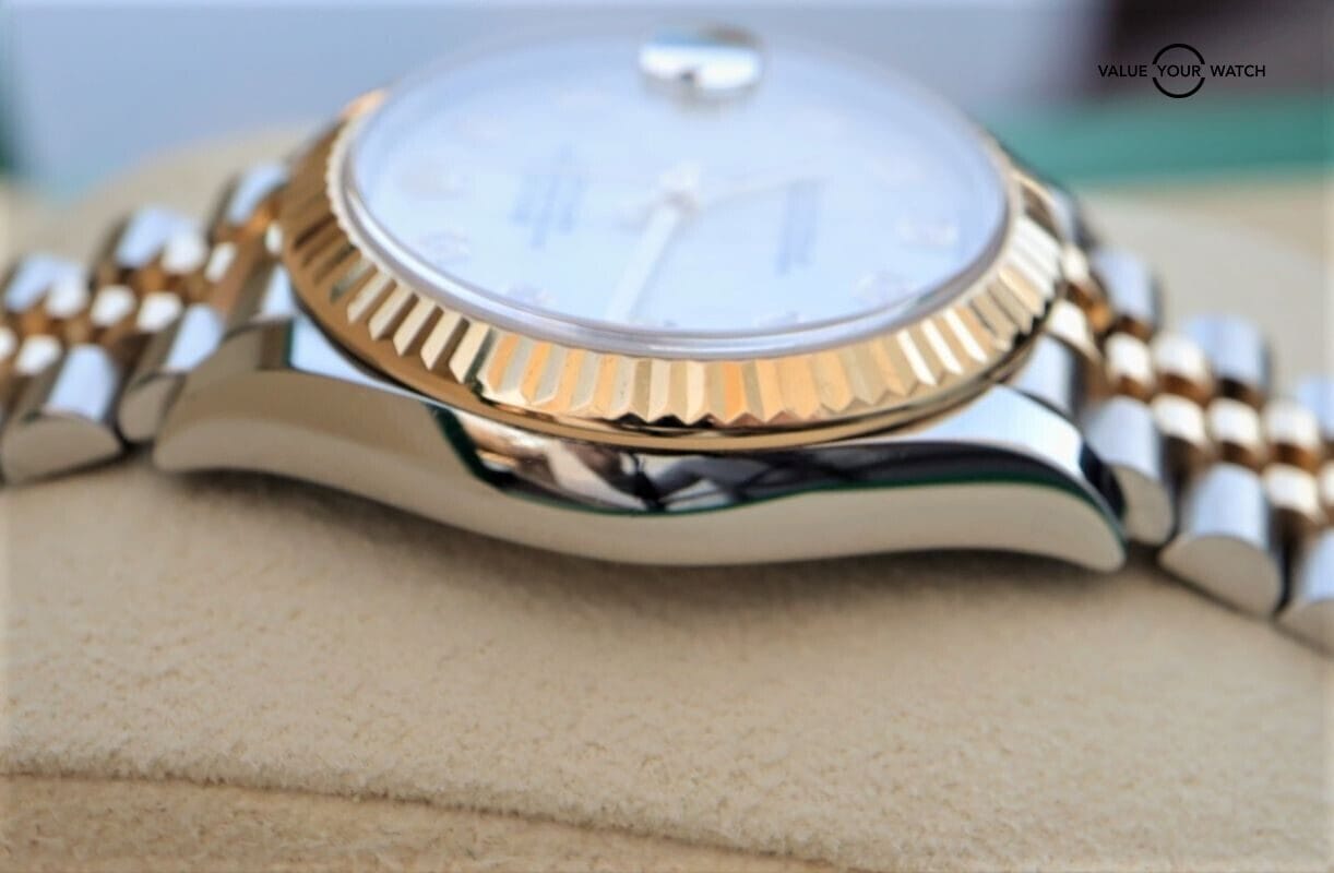 Rolex Datejust 31mm 18K Yellow Gold & SS Mother of Pearl 278273 BOXES/PAPERS! - Image 8