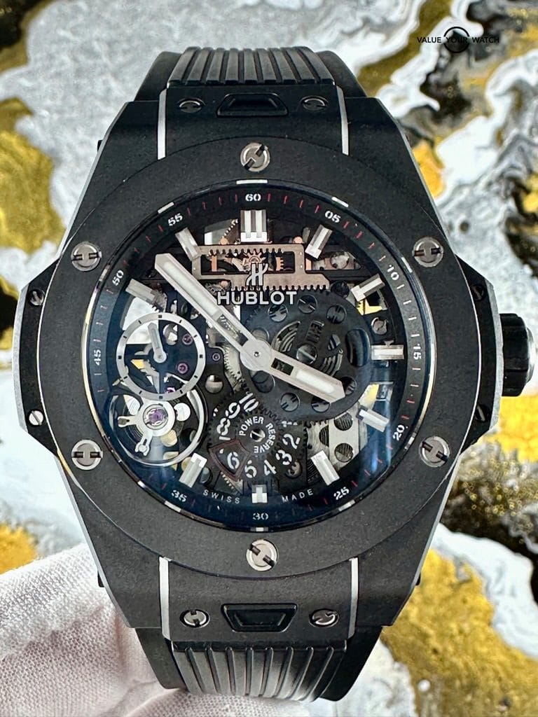 Hublot Big Bang Meca-10 Black Magic - Complete Set! - Image 4