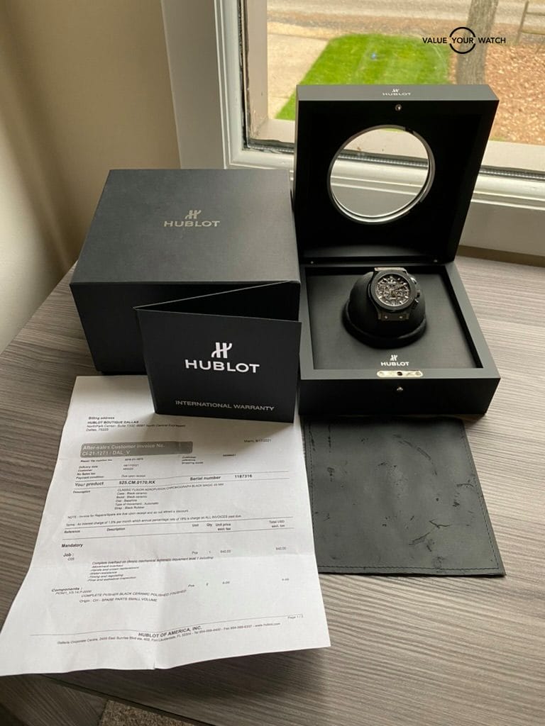 Hublot Aerofusion Black Magic - Complete Set & Serviced! - Image 12