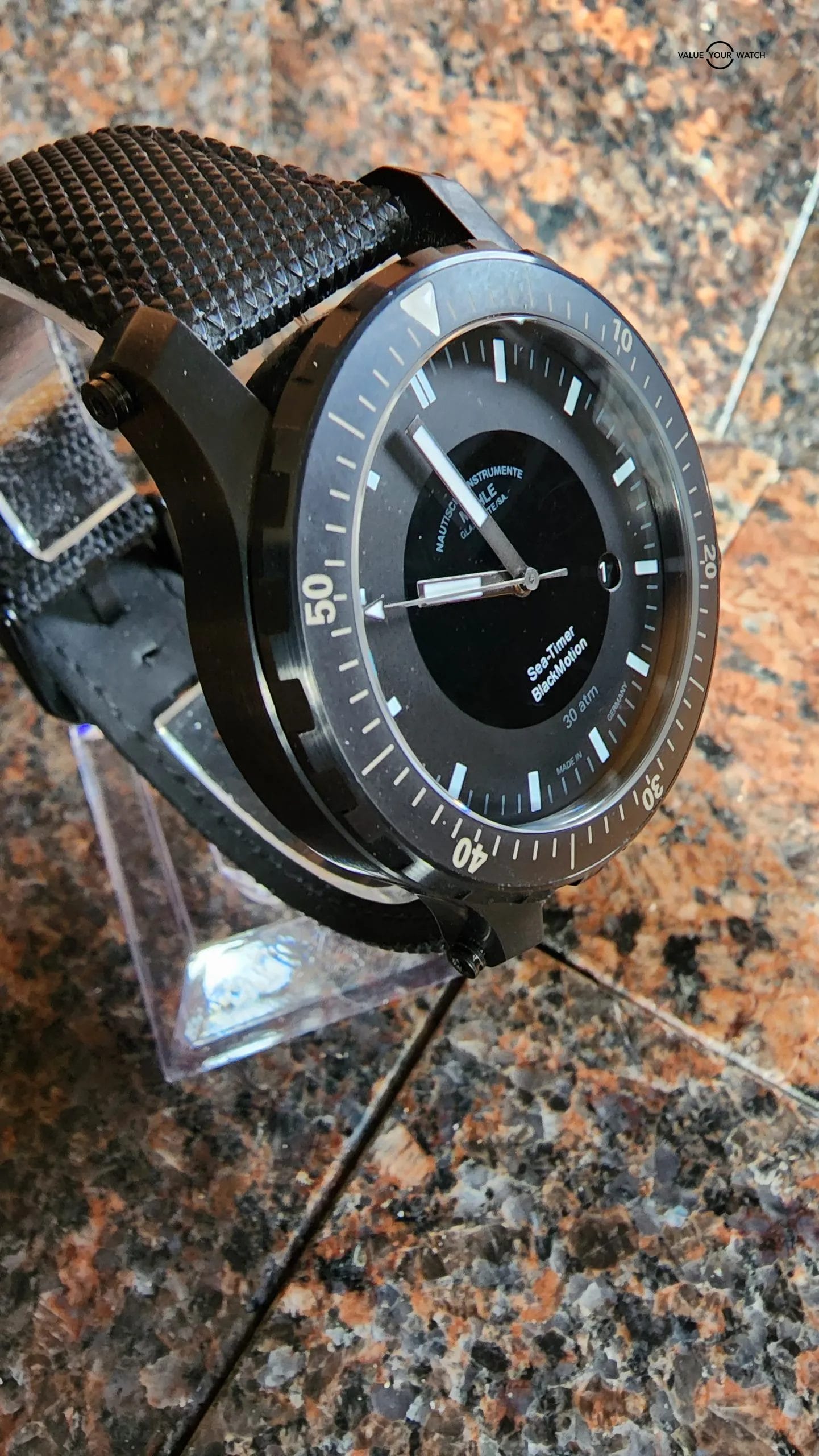 Glashutte Sea Timer Black Motion 44mm auto - Image 7