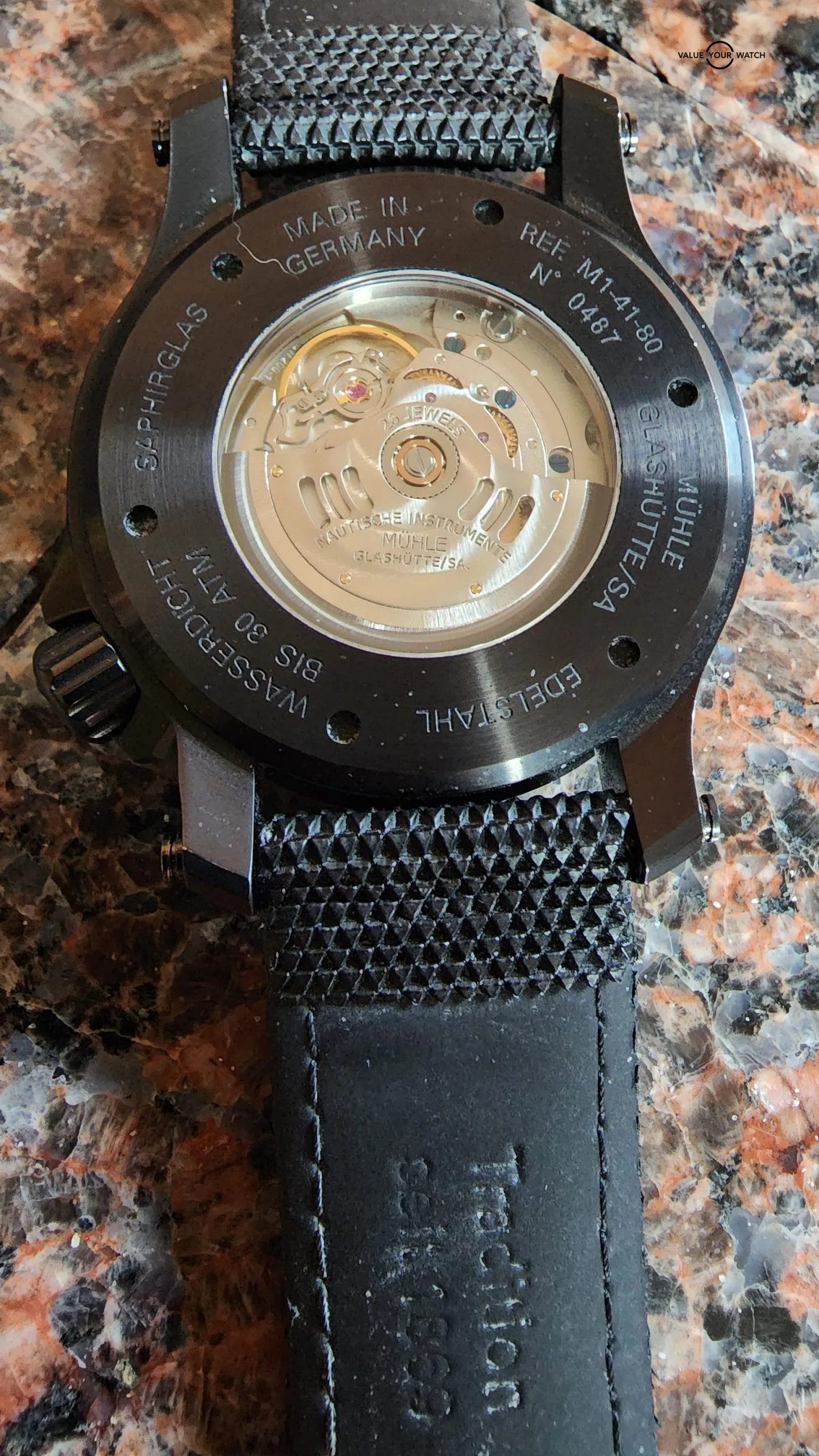 Glashutte Sea Timer Black Motion 44mm auto - Image 9