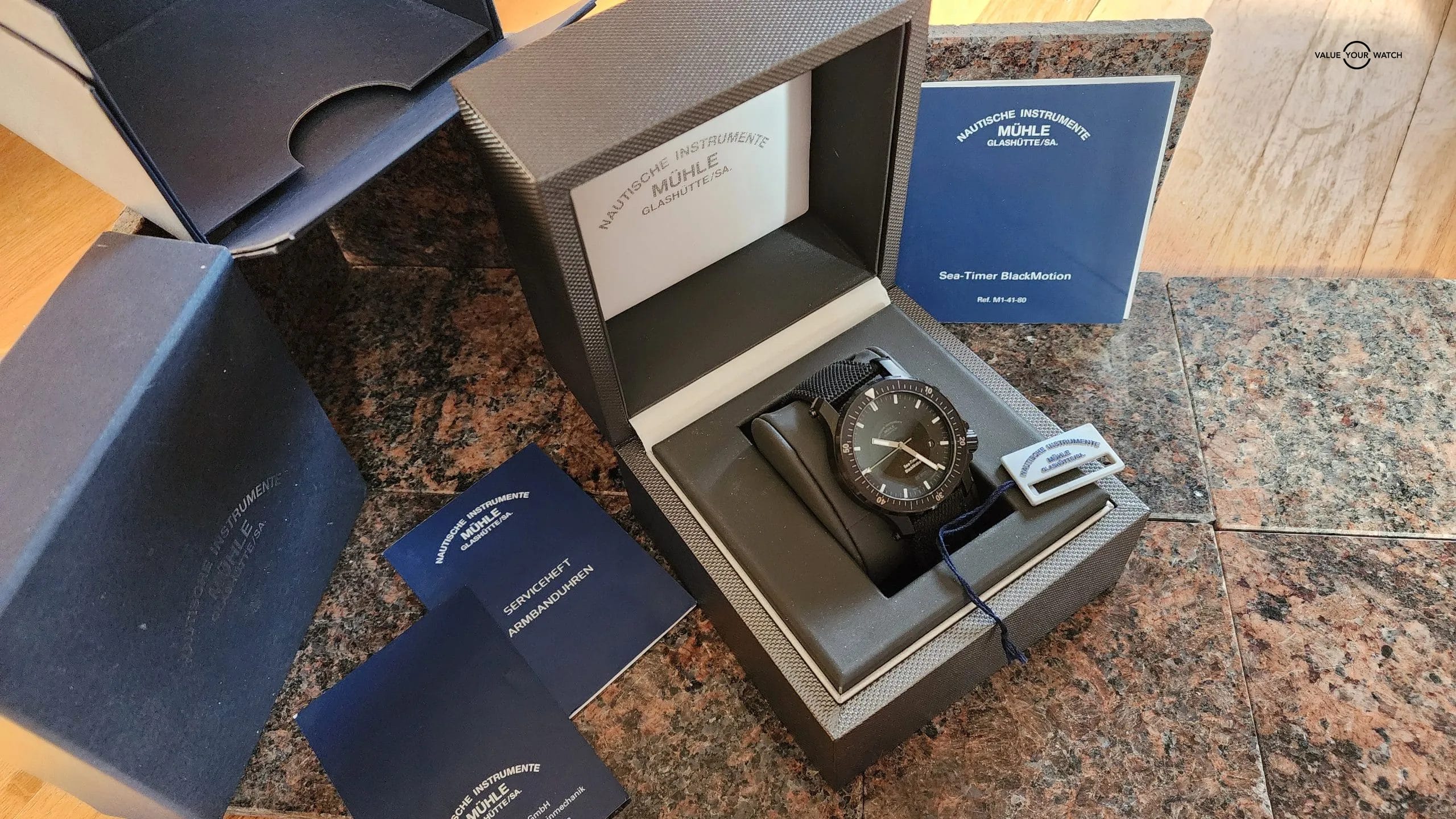 Glashutte Sea Timer Black Motion 44mm auto - Image 2