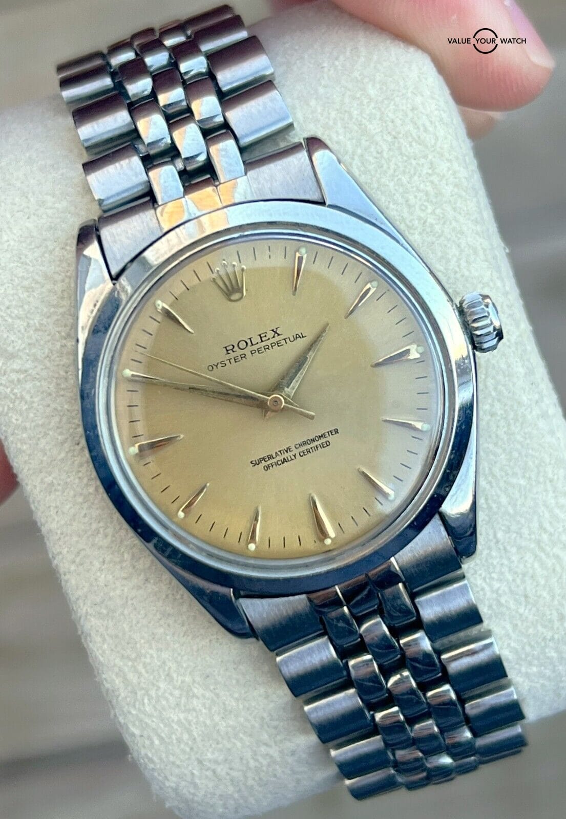 Rolex 5552 Vintage Oyster Perpetual 34mm Automatic Stainless Steel