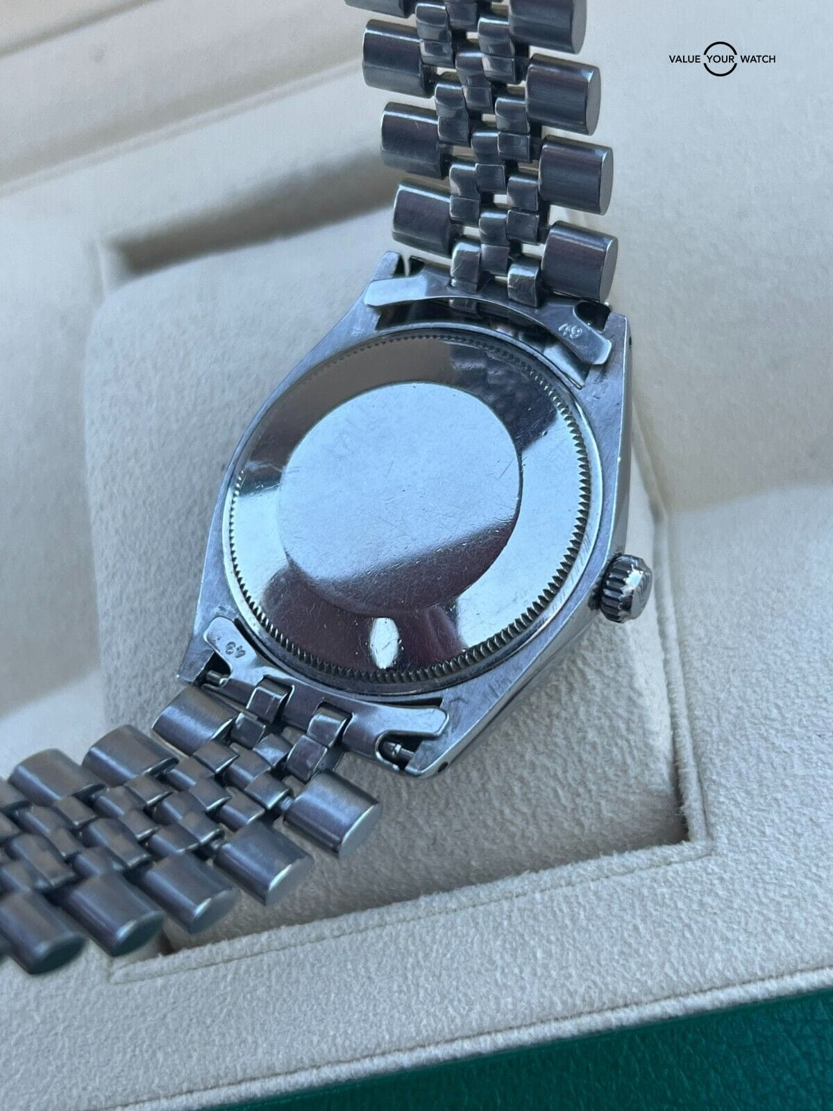 Rolex 5552 Vintage Oyster Perpetual 34mm Automatic Stainless Steel RARE!! - Image 4