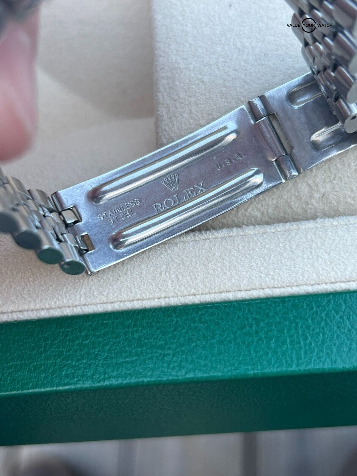 Rolex 5552 Vintage Oyster Perpetual 34mm Automatic Stainless Steel RARE!! - Image 5