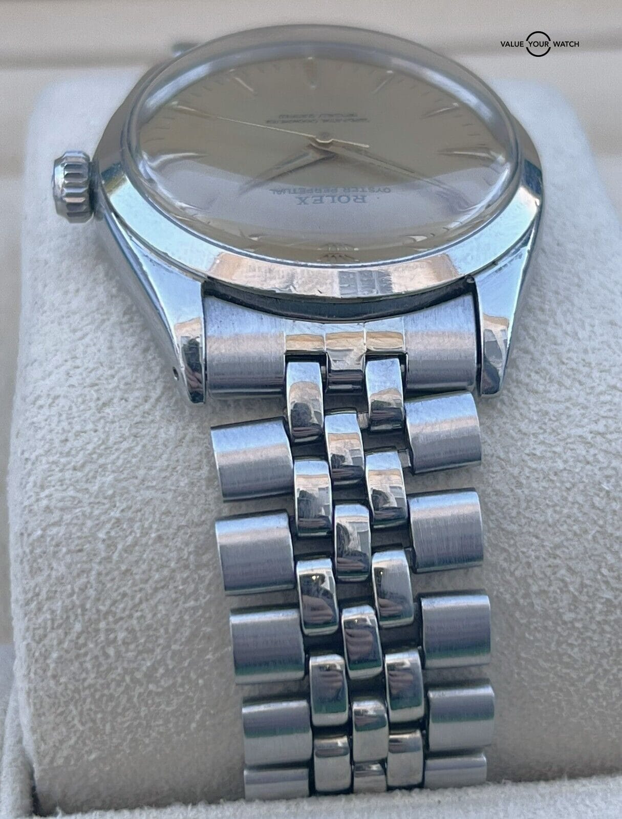 Rolex 5552 Vintage Oyster Perpetual 34mm Automatic Stainless Steel RARE!! - Image 7