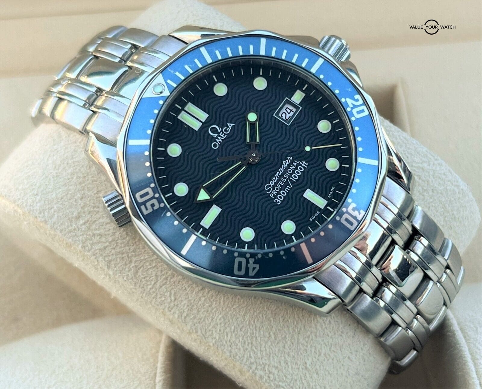 Omega Seamaster Professional 300m 41mm Stainless Steel Quartz 2541.80 - Image 3