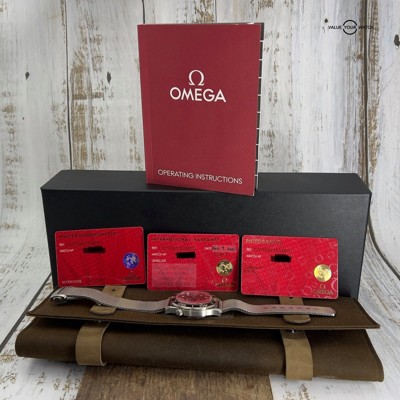 OMEGA Seamaster Diver 300M 007 No Time To Die Titanium Watch 210.90.42.20.01.001 Box and Papers - Image 2