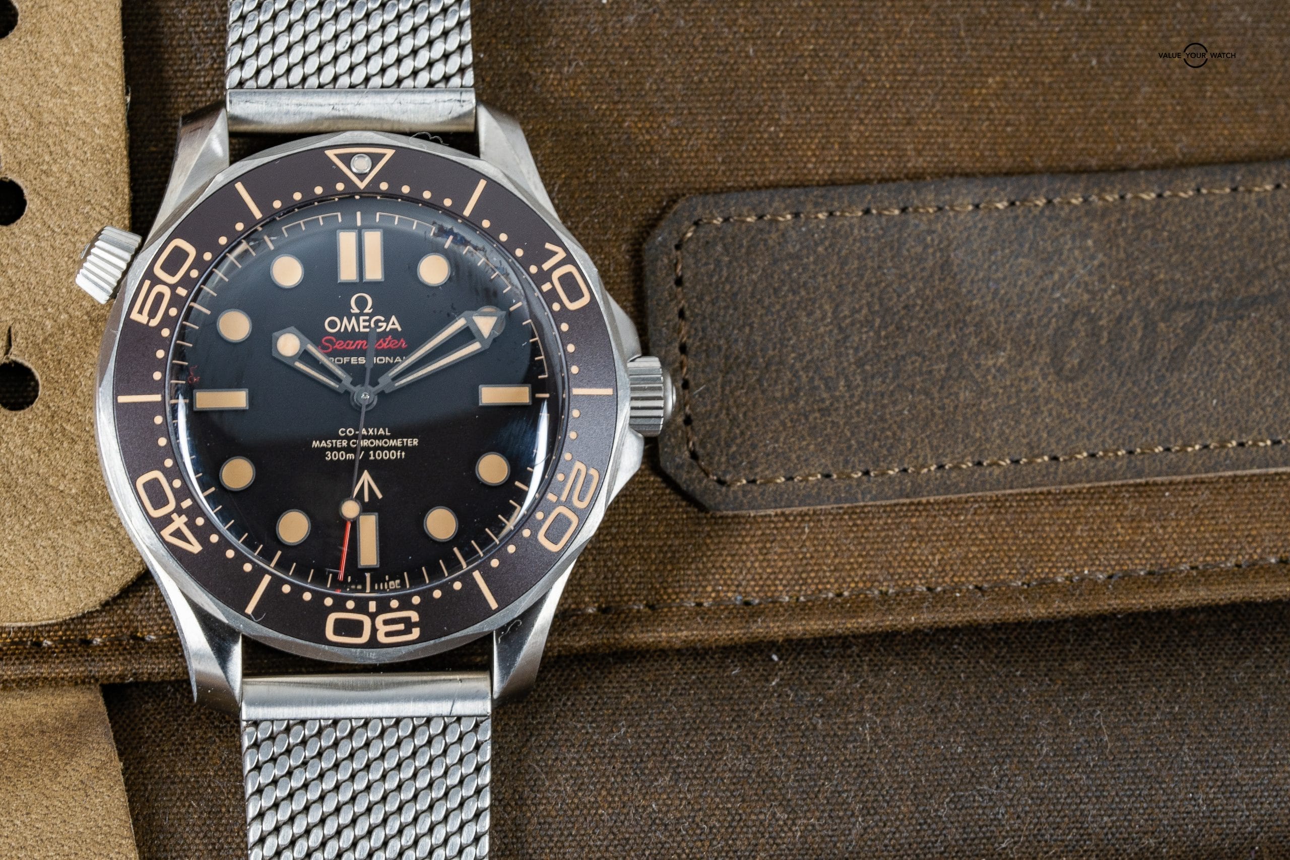 OMEGA Seamaster Diver 300M 007 No Time To Die Titanium Watch 210.90.42.20.01.001 Box and Papers - Image 3