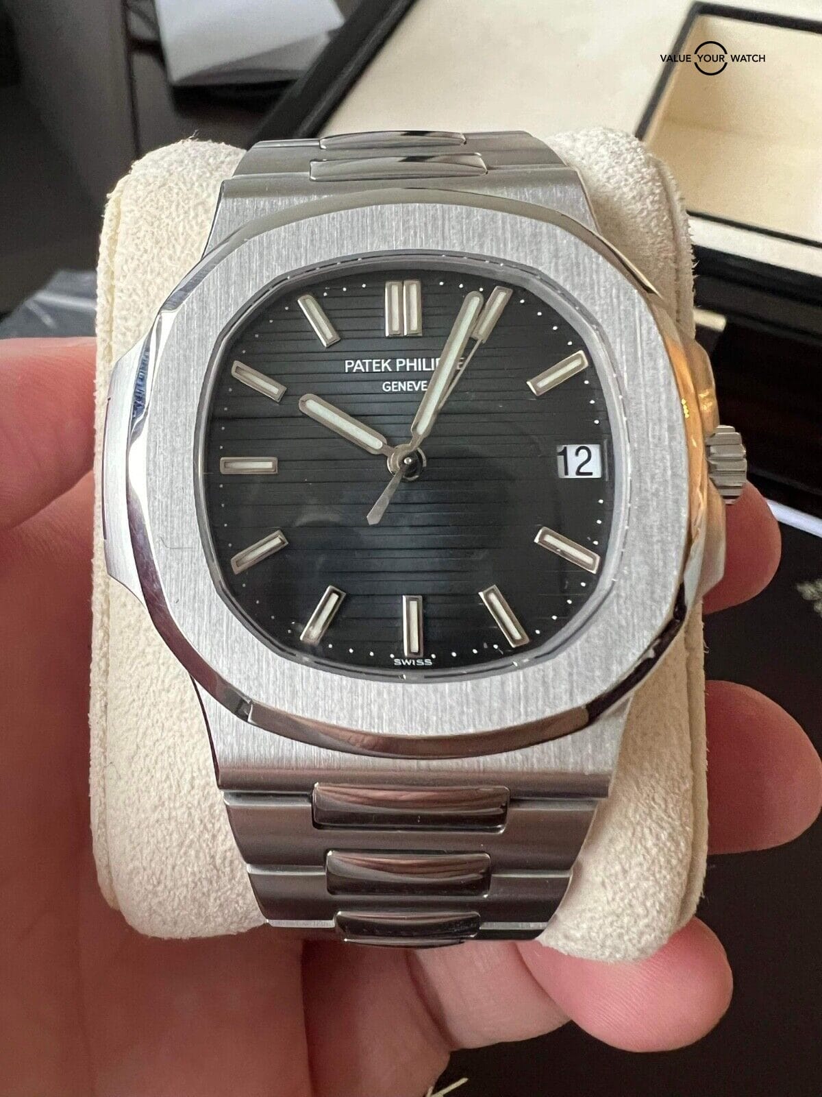 2015 Complete Collectors Set Patek Philippe Nautilus Steel Blue Dial 5711/1A-010