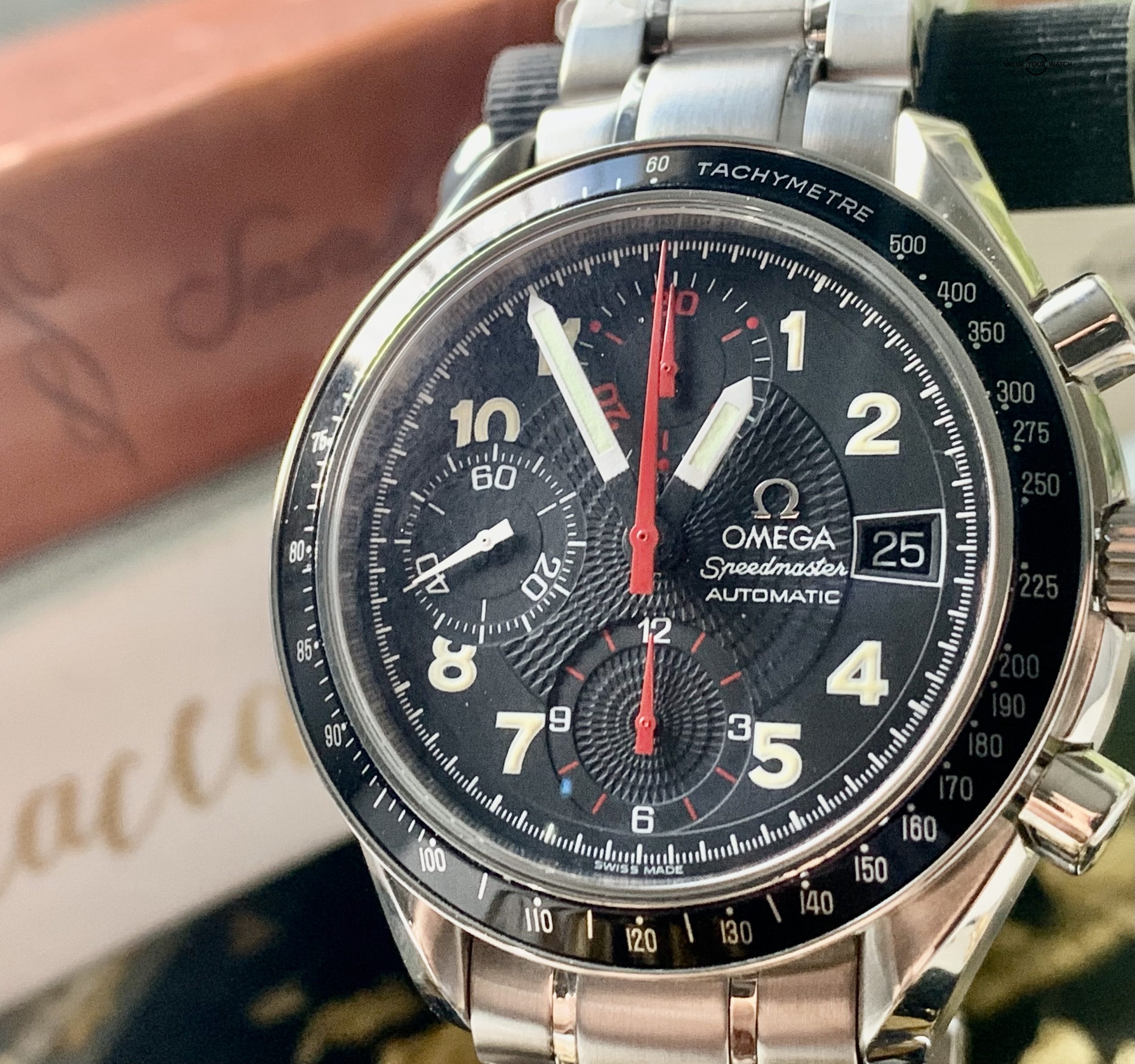 STUNNING!!! Omega Speedmaster Reduced Japanese SE 3513.53.00 - Image 9