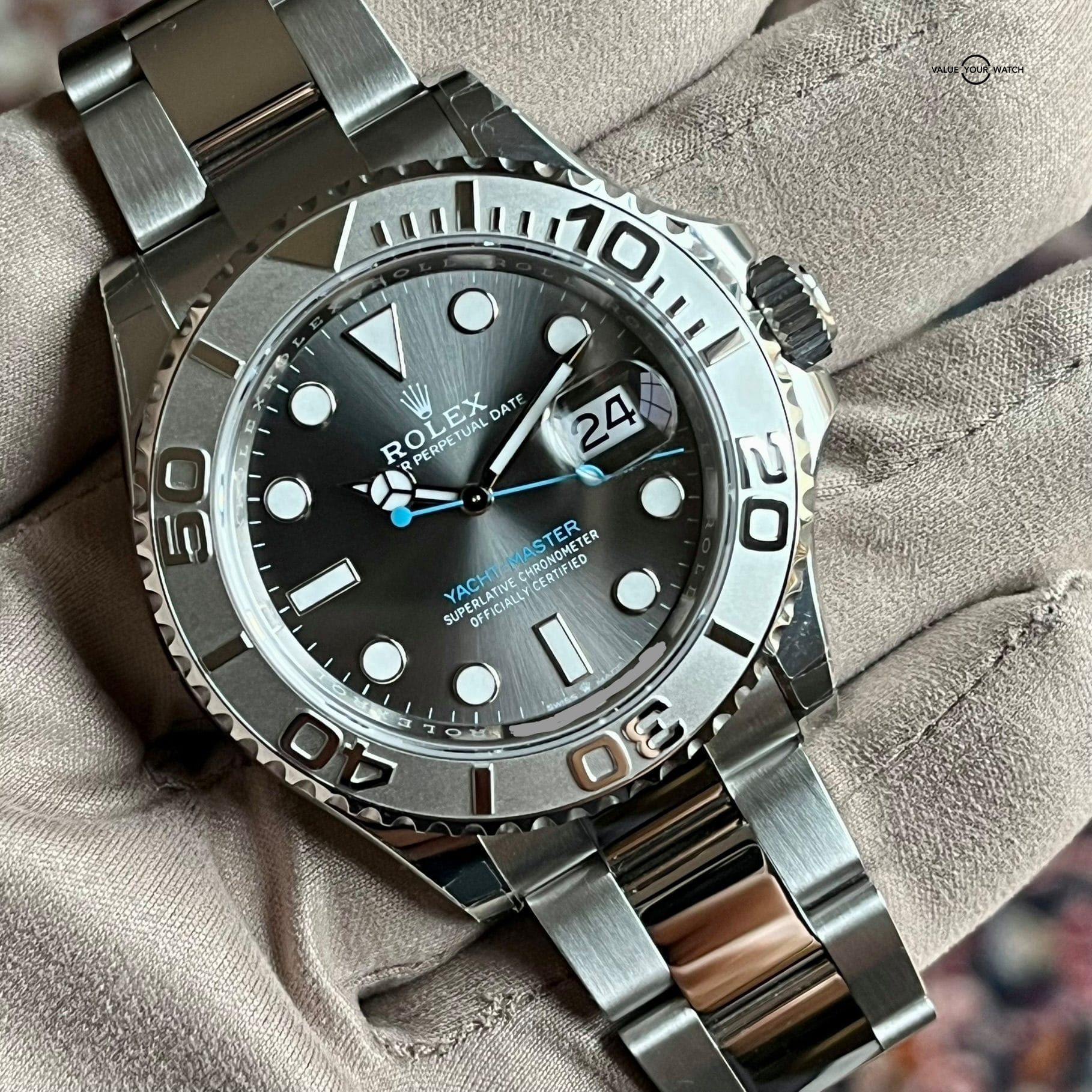 Brand New UNWORN 2023 40mm Rolex Yacht-Master 126622 Complete Set Box/Papers - Image 3