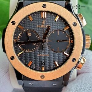 Hublot Classic Fusion Chronograph Ceramic King GOLD 521.CO.1781.RX Full Set 45mm