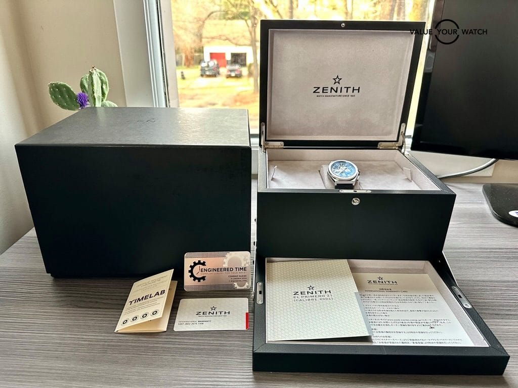 Zenith Defy El Primero 21 Titanium - Complete Set! - Image 11