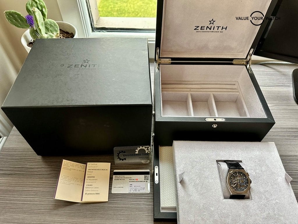 Zenith Defy El Primero 21 Titanium - Complete Set! - Image 12