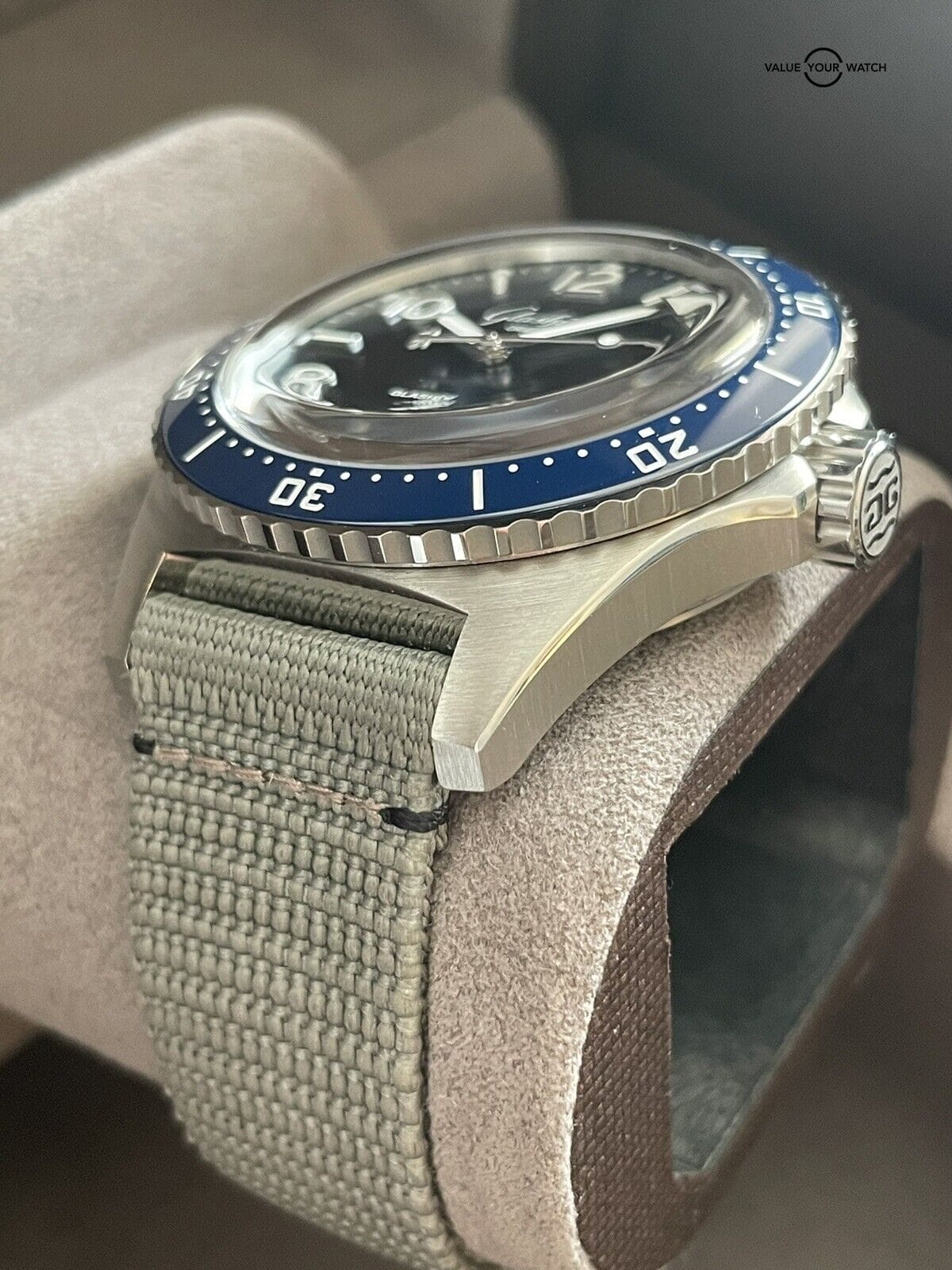 Glashutte Original SeaQ Panorama Date Blue 1-36-13-02-81034 - COMPLETE 2022 SET - Image 8